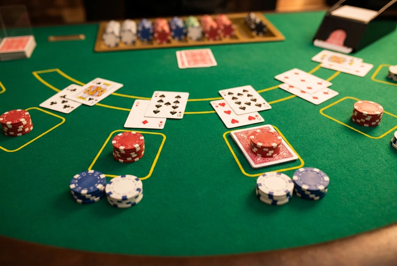 Table Blackjack Multi Hand at Slotsgallery